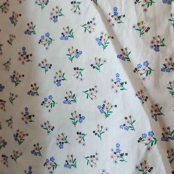 Boden 16R Floral Bouquet White Long Sleeve - Picture 3 of 4